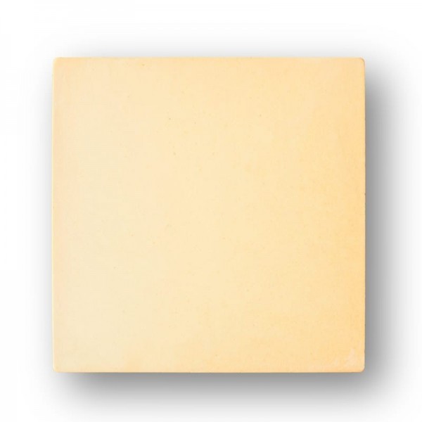Tova de 35x35x2 cm aprox. Semi-manual amarilla