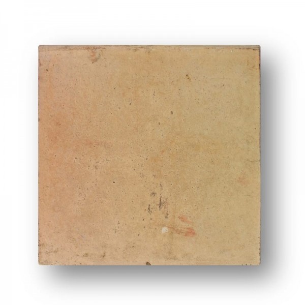 Tova de 60x60x4 cm aprox. MANUAL GARDEN blanca/Roja “canto romo” (tonalidades variables)